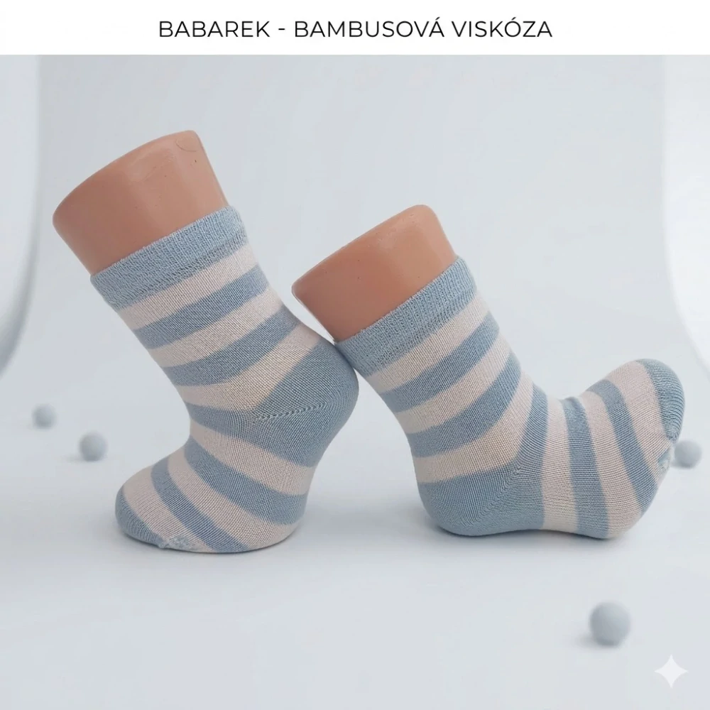 Kojenecké bambusové ponožky