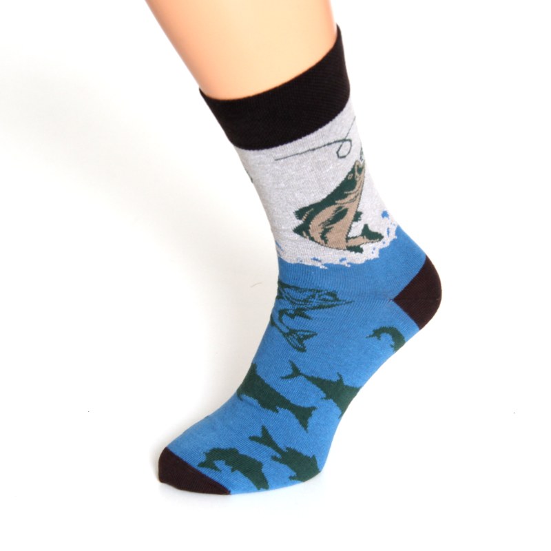 Veselé pánské ponožky RYBÁŘ