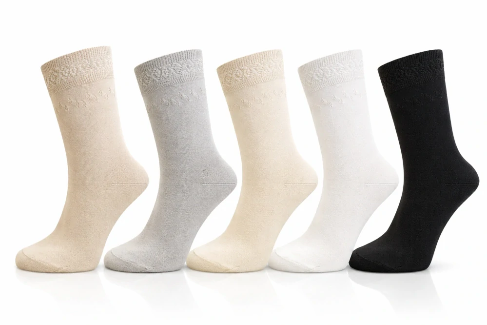 Klasické dámské ponožky 5 párů 