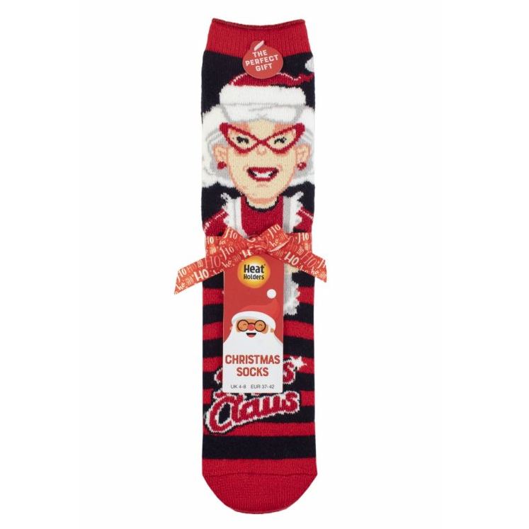 Dámské vánoční ponožky Mrs. Claus