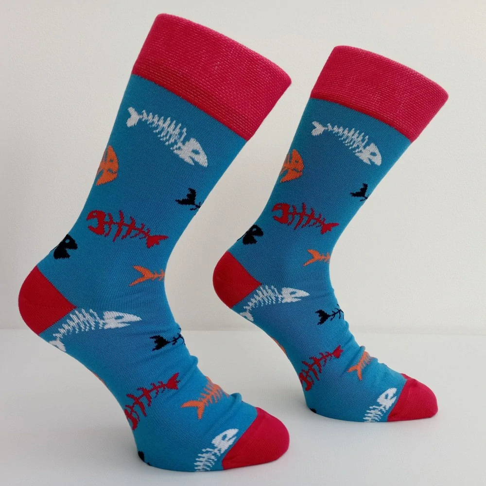 Barevné pánské ponožky RYBA