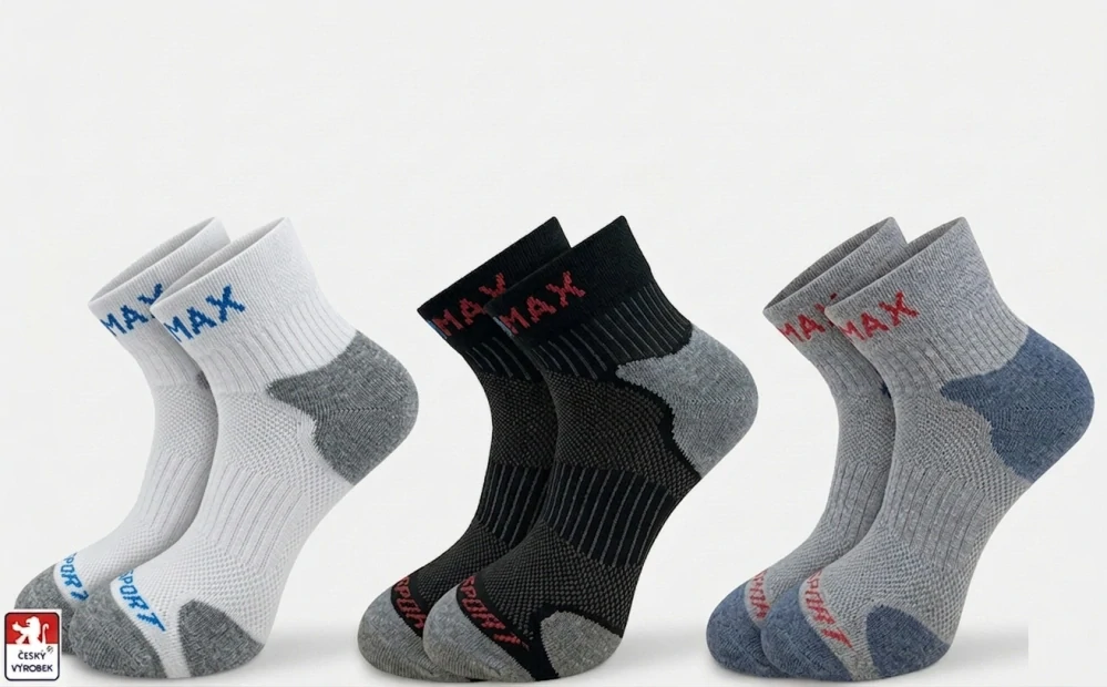 Dámské sportovní ponožky COOLMAX