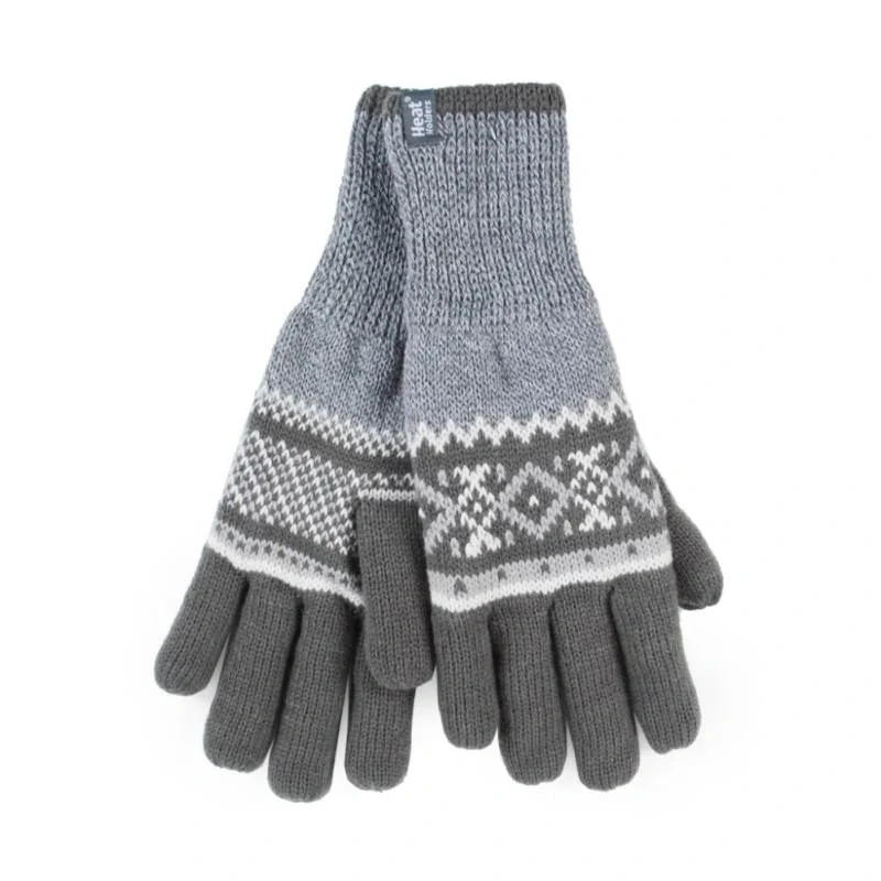 Pánské rukavice Heat Holders s norským vzorem