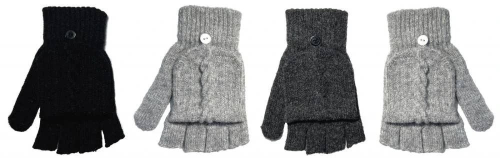 Dámské rukavice s převlékací čepičkou