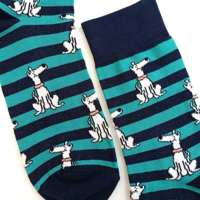 Vzorované pánské ponožky s Hektorem