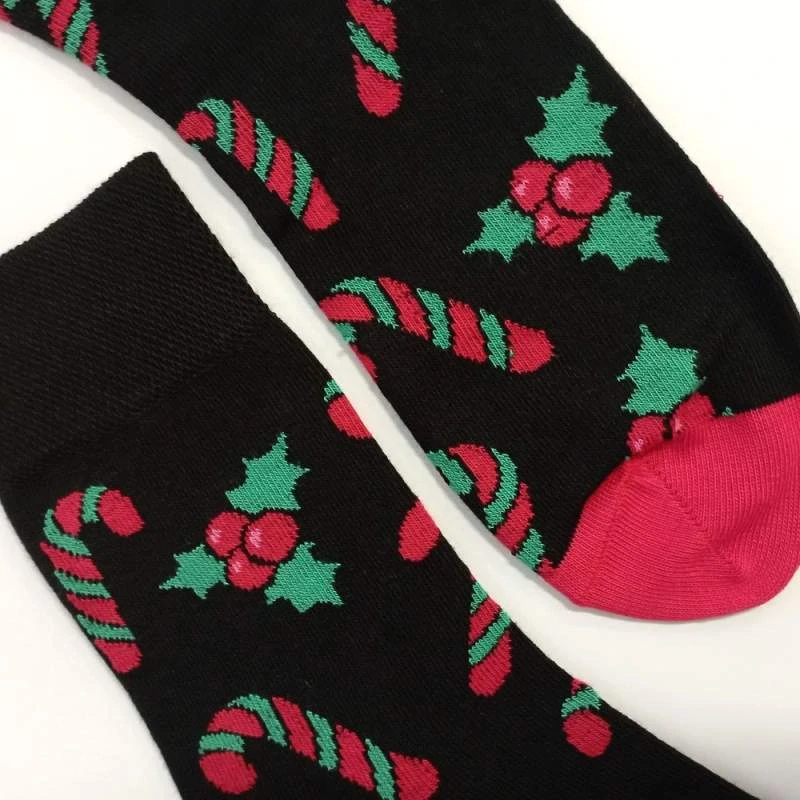 Veselé dámské vánoční ponožky