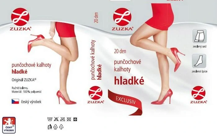 Hladké dámské punočochy 20 DEN