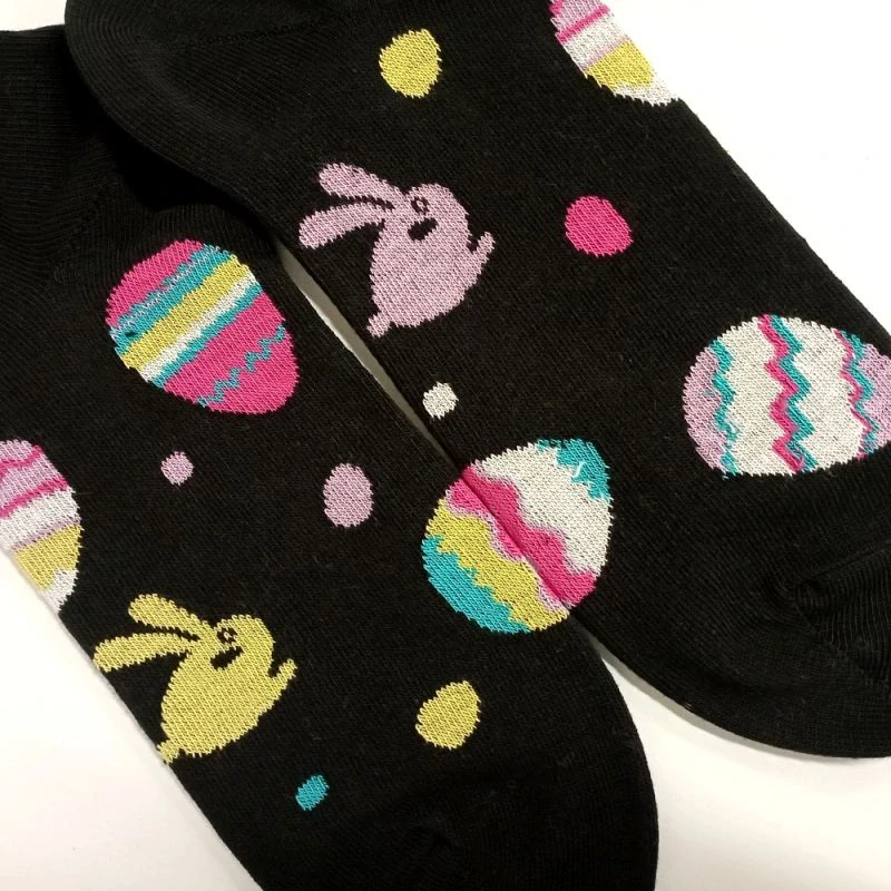 Vzorované dámské ponožky Velikonoce