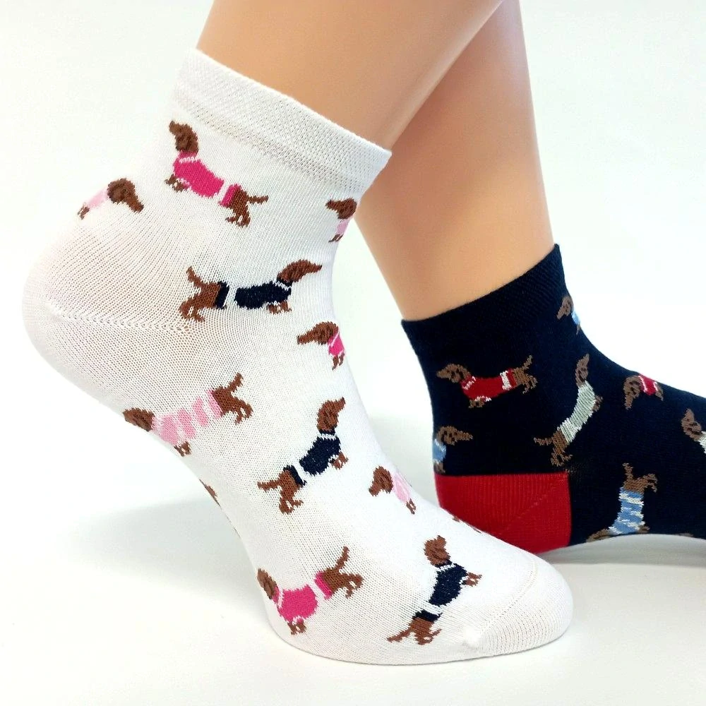 Luxusní dámské kotníkové ponožky JEZEVČÍK