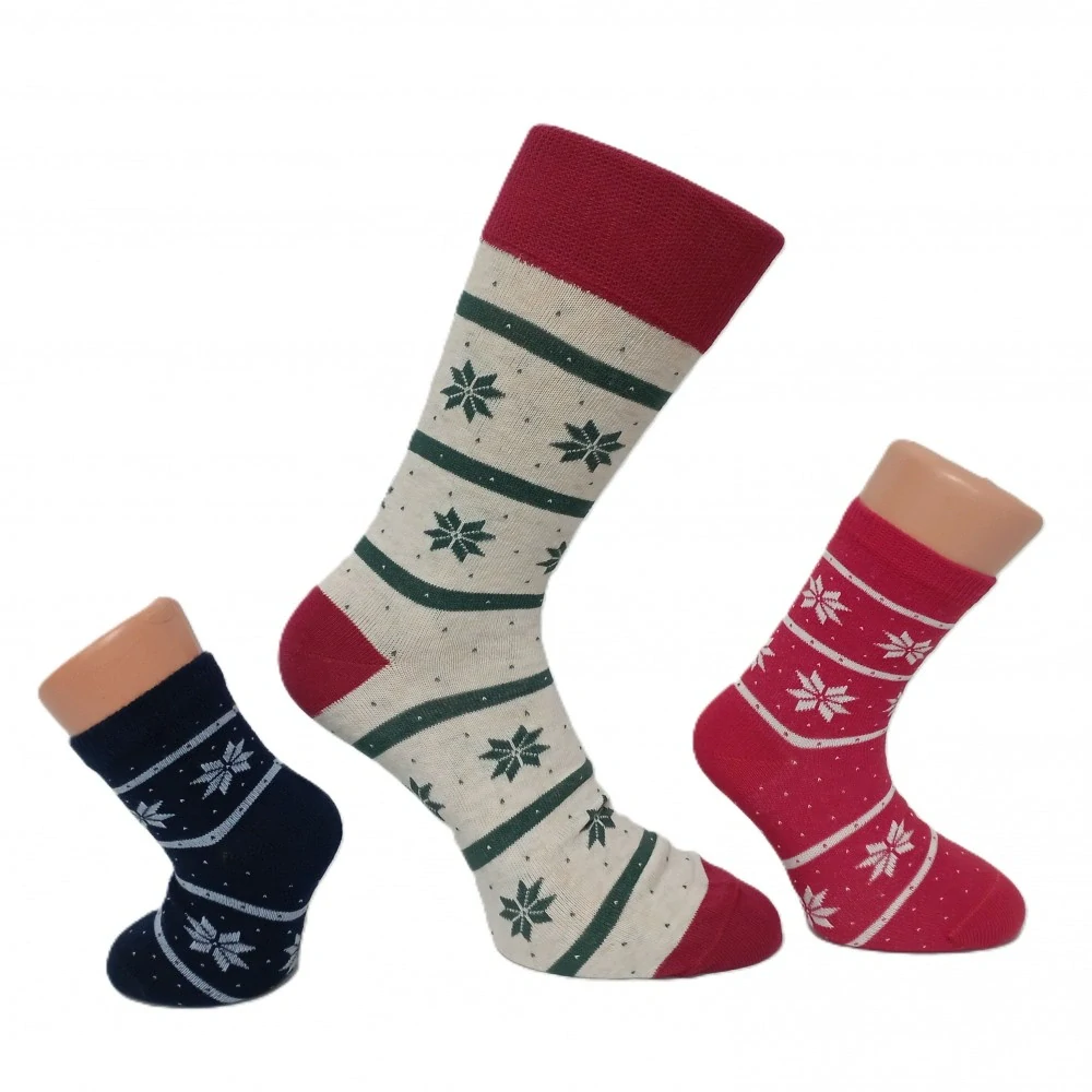 Vánoční ponožky DĚTSKÉ i DÁMSKÉ A PÁNSKÉ