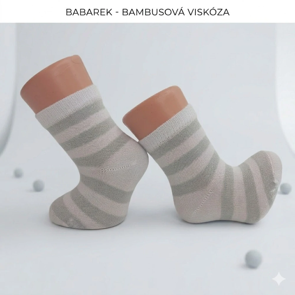 Kojenecké bambusové ponožky