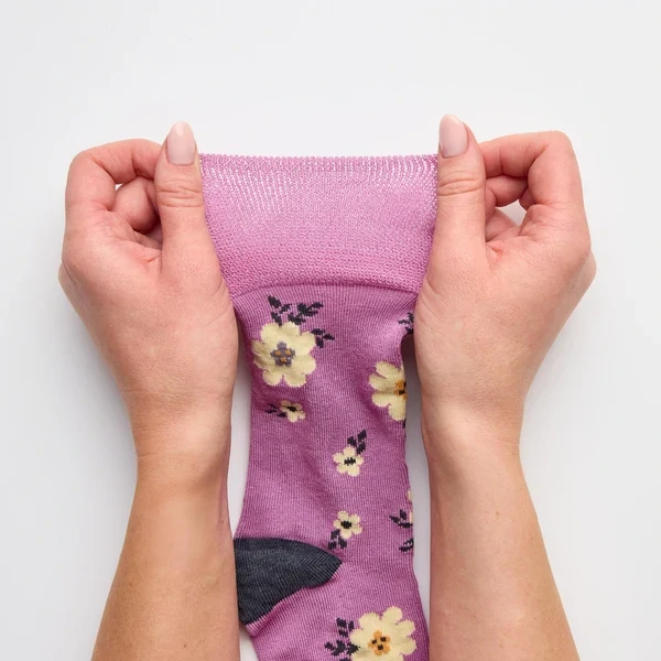 Dámské bambusové ponožky s nesvíravým lemem Gentle Grip | 3 páry