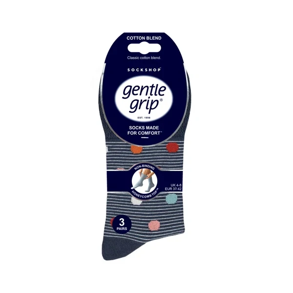 Dámské ponožky Gentle Grip  s volným lemem | 37–41