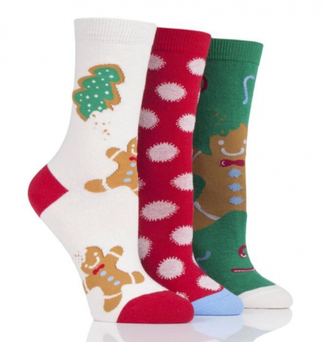 Dámské ponožky s panem Perníčkem