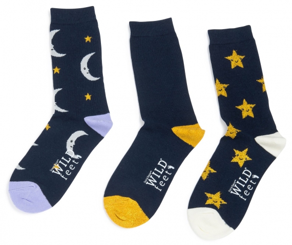 Veselé barevné dámské ponožky