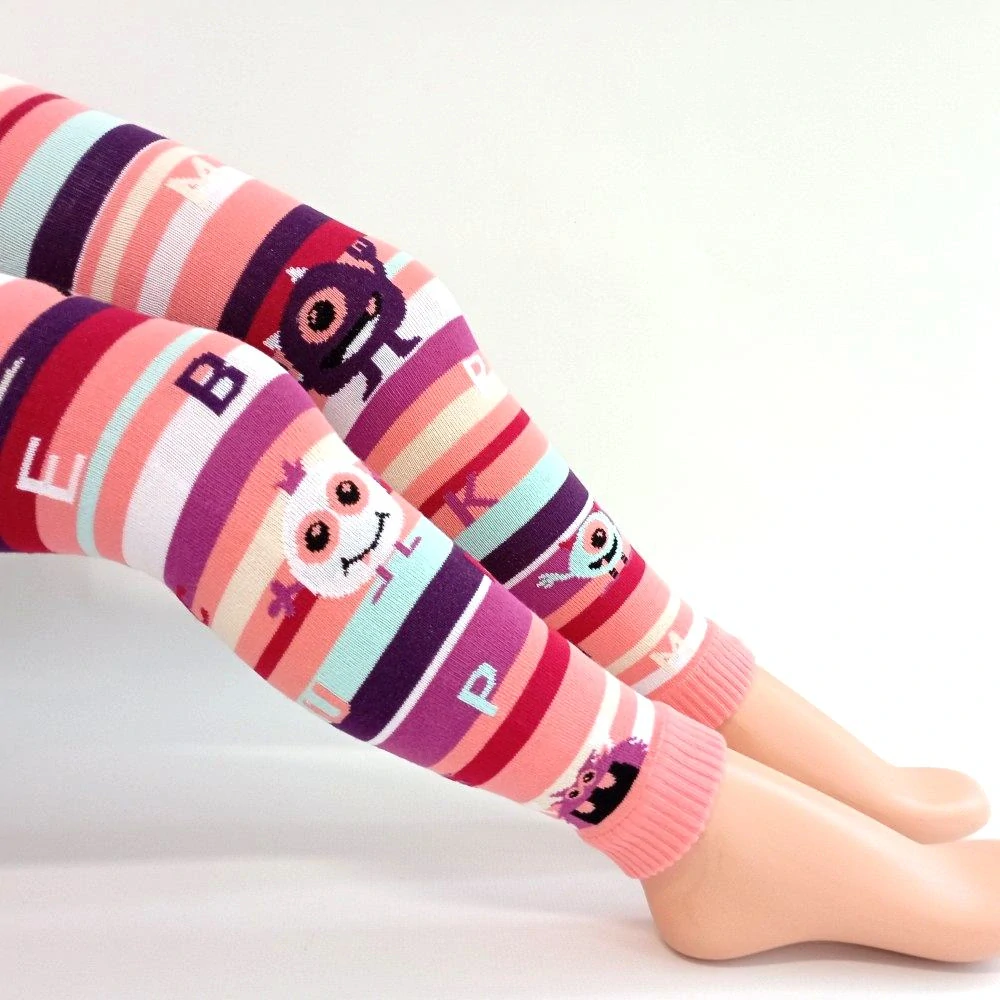 Dětské legínky s písmenkožrouty