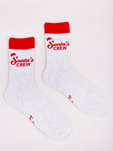 Dva páry veselých vánočních ponožek v dárkovém balení