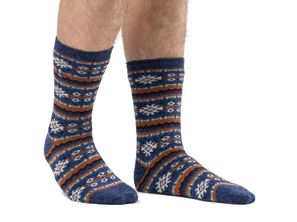 Pánské zimní ponožky Heat Holders s norským vzorem