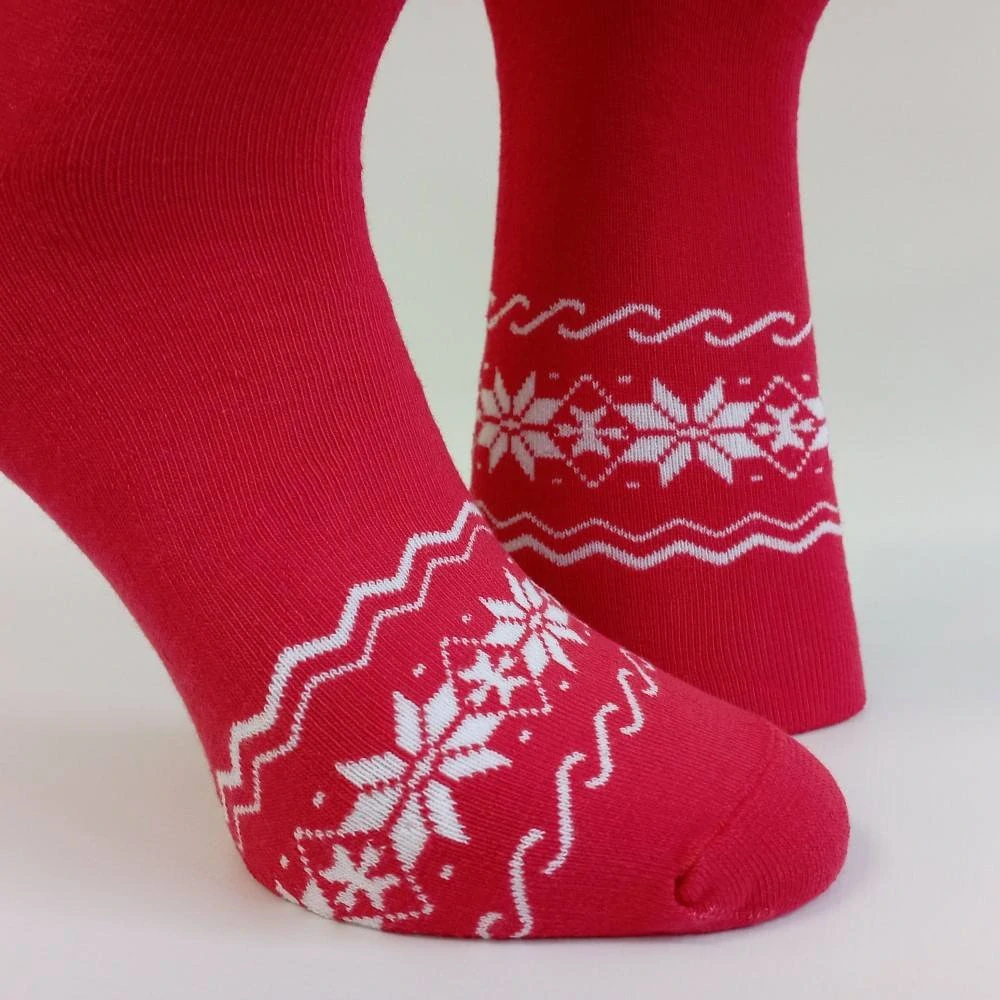 Dámské zimní froté ponožky