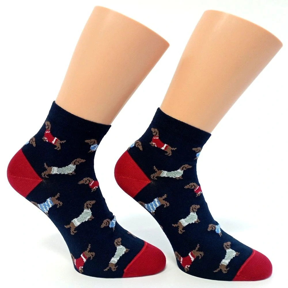 Luxusní dámské kotníkové ponožky JEZEVČÍK