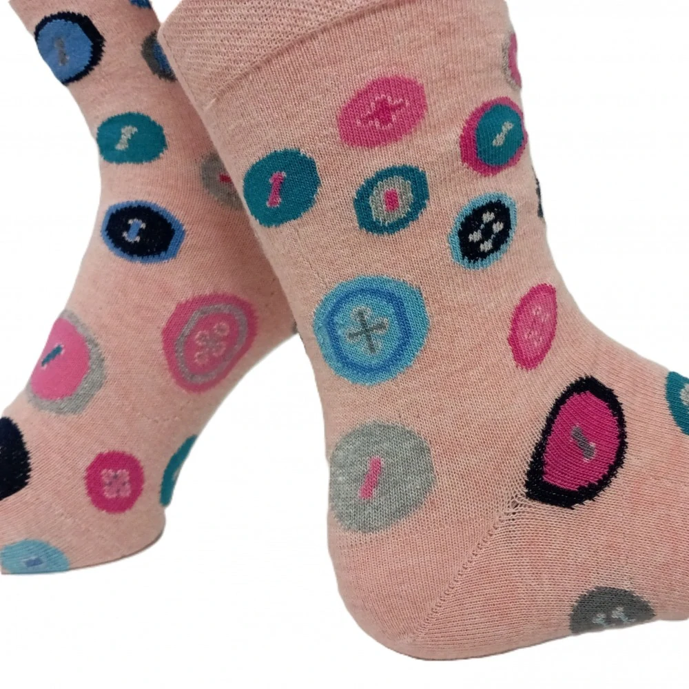 Barevné dámské ponožky KNOFLÍK