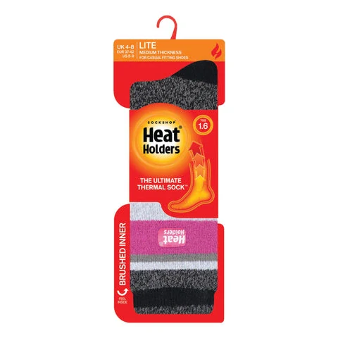 Dámské ponožky Heat Holders LITE s proužky