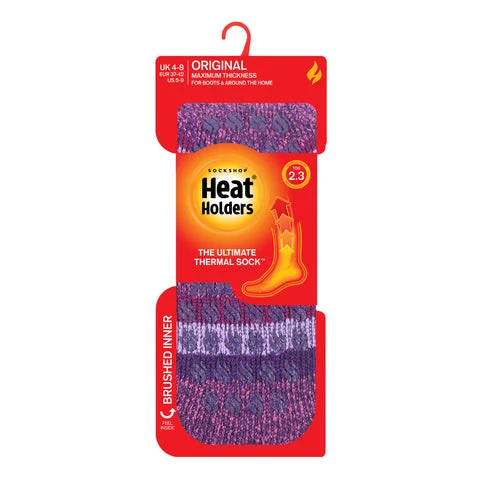Dámské termoponožky Heat Holders s protiskluzem – extra teplé zimní ponožky na studené nohy