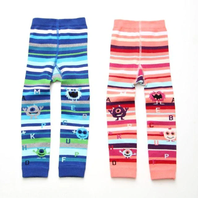 Dětské legínky s písmenkožrouty