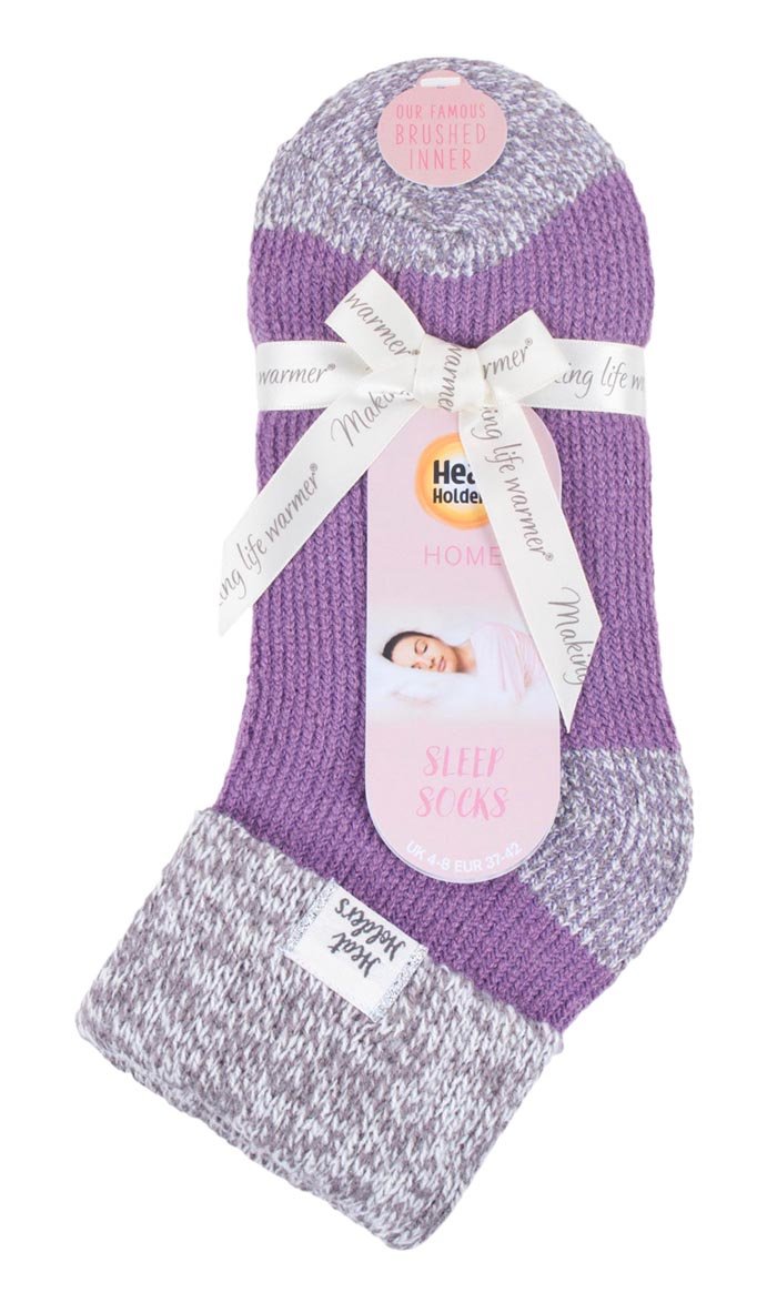 Hřejivé dámské spací ponožky