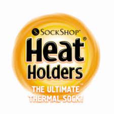 Dámské termoponožky Heat Holders černé a fuchsiové