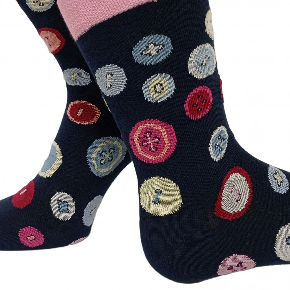 Barevné dámské ponožky KNOFLÍK