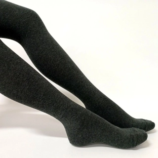 Dámské bavlněné neprůhledné punčocháče