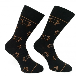 Ponožky se zlatým prasátkem