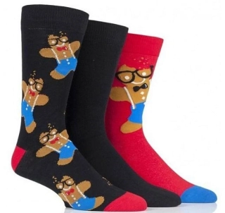 Vánoční pánské ponožky s PANEM PERNÍČKEM