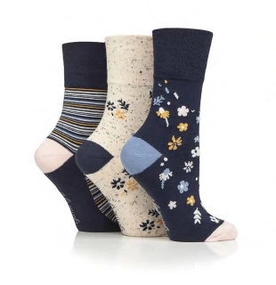 Dámské ponožky s jemným nesvíravým lemem