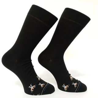 Elegatní pánské ponožky v černém provedení