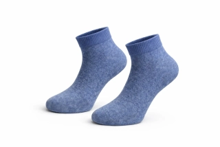 Dámské bavlněné ponožky s 3/4 výškou lemu