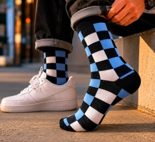 Barevné pánské ponožky vel. 39-41 EUR