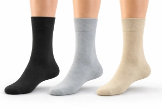 Luxusní pánské ponožky z modalu - 3 páry