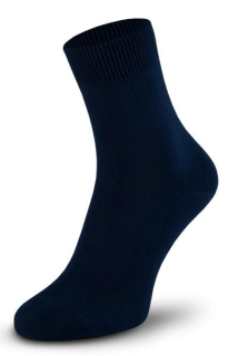 Hladké dámské ponožky 100% bavlna - 5 párů 