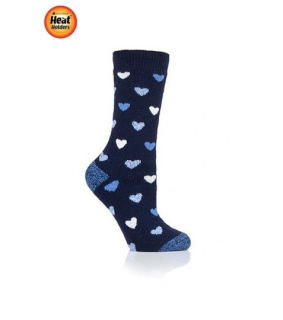 Dámské termoponožky se srdíčky