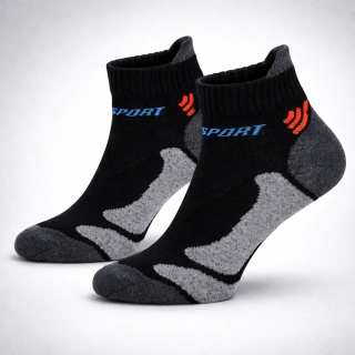 Sportovní odlehčené ponožky s límečkem