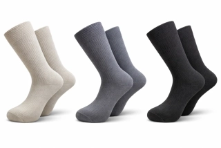 Dámské ponožky 100% bavlna - 5 párů