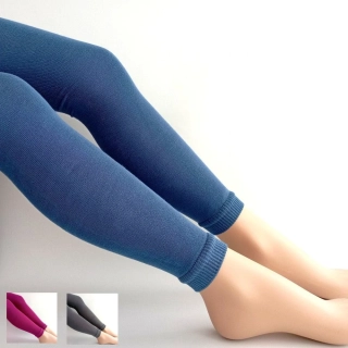 Jednobarevné bambusové legínky