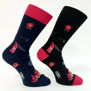 Pánské barevné ponožky HASIČ