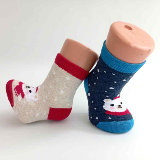 Kojenecké a dětské ponožky s medvídkem