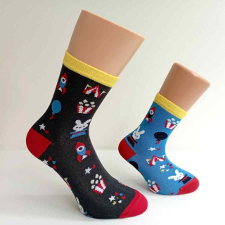 Dětské bavlněné ponožky CIRKUS