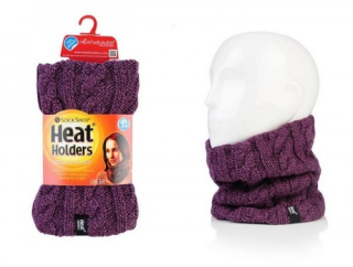 Dámský nákrčník Heat Holders fialový