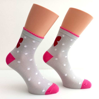 Dívčí ponožky s motýlkem