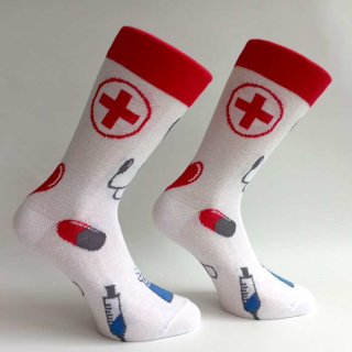 Dámské vzorované ponožky VIZITA 